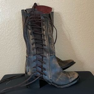 Freebies Steve Madden cash western boots